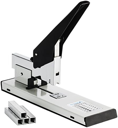 Heavy Duty Stapler, 240 Sheet Capacity, 2000 Staples Included, Tan