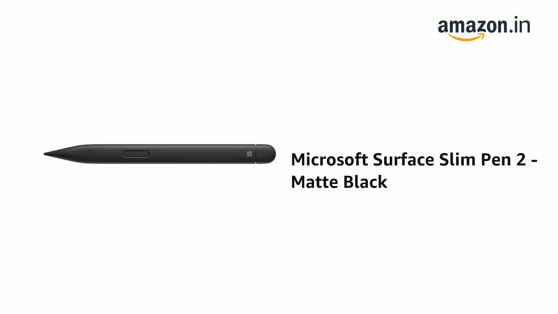 Amazon.in: Buy Microsoft Surface Slim Pen 2 - Matte Black Online