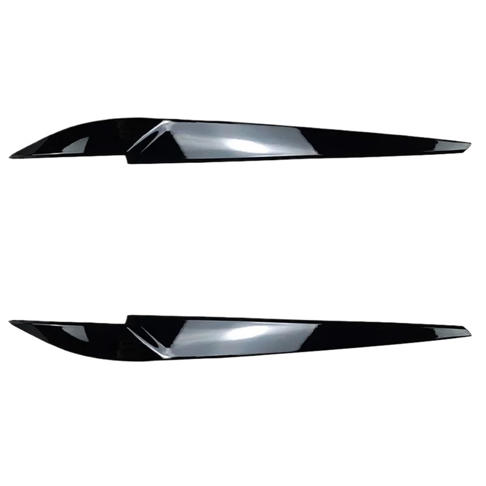 Dla X5 X6 F15 F16 2014-2018 Błyszczący Carbon Przedni Reflektor