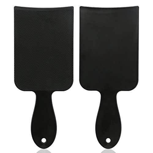Highlighting Paddle with 2 Hair Dye Tint Brush,Segbeauty Black Hair Colour Board for Balayage Highlights, Professional Tinting Brush Hair Styling Set for Hairdresser