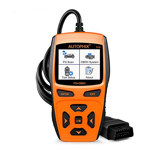 AUTOPHIX 7710 FD + OBDII Scanner complète du système Scan Tool pour Ford, Lincoln, Mercure et Moteur OBDII EOBD Lecteur de Code de défaut