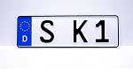 Schilderkröten – Schilderkröten KFZ-Kennzeichen 520x110mm für Auto und Fahrra