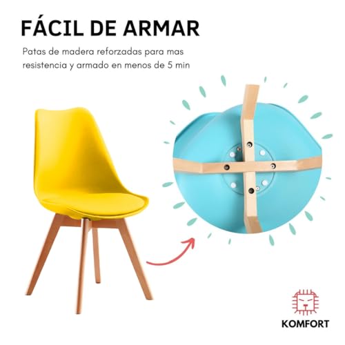 La Mejor Selección de Sillas para Comedor en madera de esta semana. 24 Imagen adicional