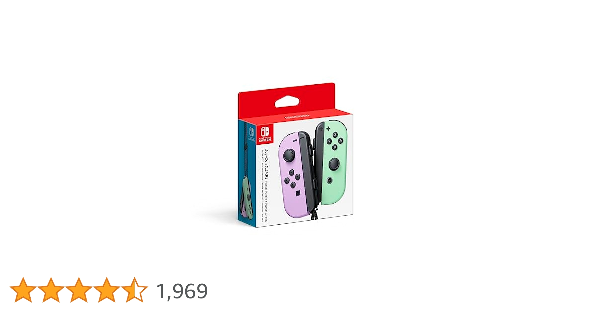 Nintendo Switch Official Joy-Con Controllers (Pastel Purple