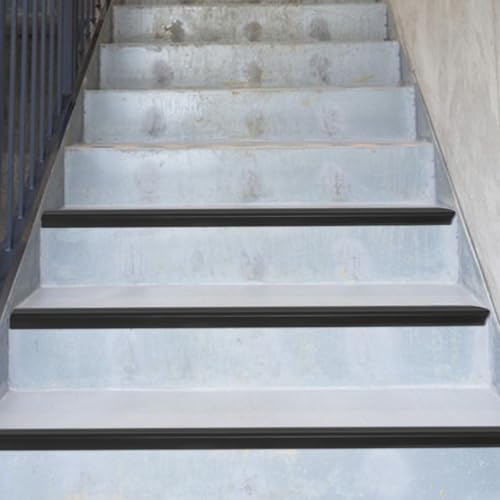 Bande adhésive antidérapante noire PVC 2m x 5cm pour marches d'escalier