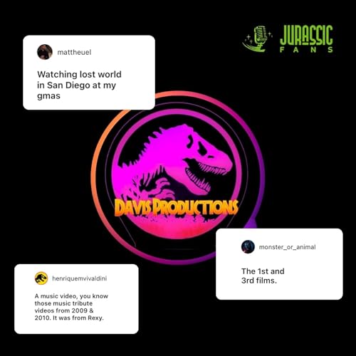 How YOU Became Jurassic Fans! - A Community Episode Podcast Por  arte de portada