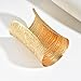 Bestleey Chunky Gold Cuff Bangle Bracelets for Women Vintage Boho Wide Bracelet Irregular Statement Bracelet Fashion Open Cuff Bracelets Thick Arm Golded Bangle for Women (Gold1)