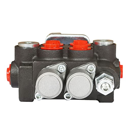 Kimllier Hydraulic Directional Control Valve 3 Spool 13 GPM 3600 PSI BSPP Ports, Adjustable Double Acting Hydraulic Valve Fit For Small Tractors Loaders Kimllier Hydraulic Directional Control Valve 3 Spool 13 GPM 3600 PSI BSPP Ports, Adjustable Double Acting Hydraulic Valve Fit For Small Tractors Loaders