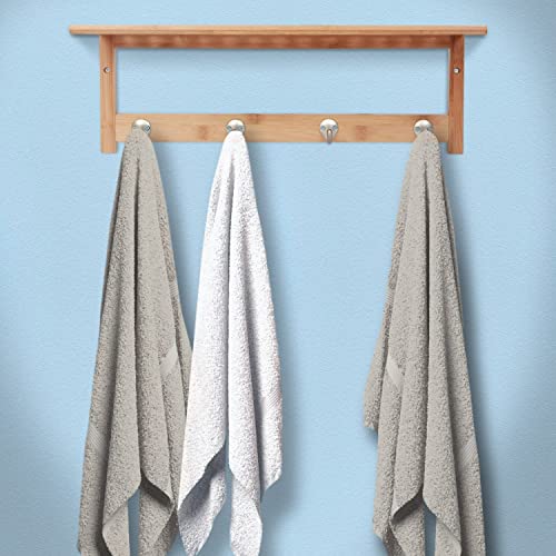 Toilettree Products TTP-BWS-1 100% Bamboo Wooden Natural Shelf thumb #6