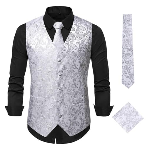 Gilet en tweed pour homme style britannique vintage coupe décontractée
