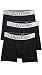 Calvin Klein Men's Underwear Men's Steel Micro Boxer Briefs, Black/Black/Black, X-Large