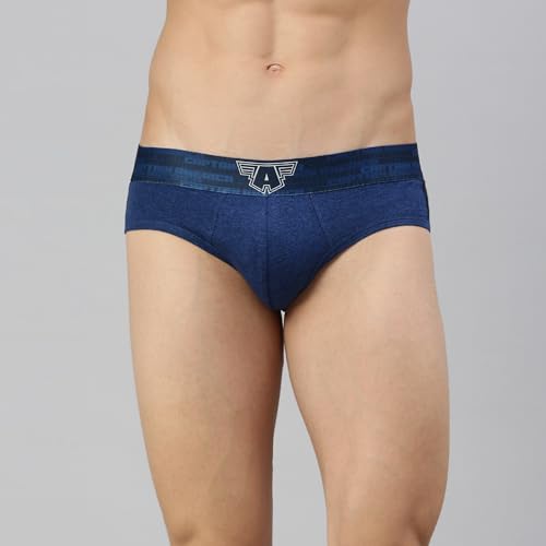 Image of Zoiro Men's Brief | Soft Band | Soft No-Marks Elastic | Breathable Innerwear | Pack of 1 | Color May Vary