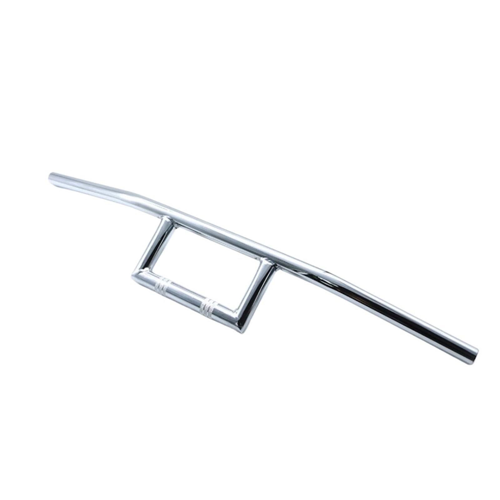 Pasuje do silnika Honda Guidon 22mm 25mm uniwersalna kierownica motocykla Retro Vintage kierownica Motocross Motocyklowa Bilans Bilansowy Wykonany(25mm chrome)