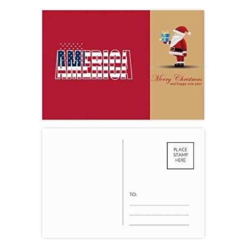 Cartes postales Père Noël USA (lot de 20) pour ne plus manquer de cartes