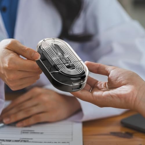 Cutter pour pilules en acier inoxydable et ABS durable avec compartiment hermétique - 6