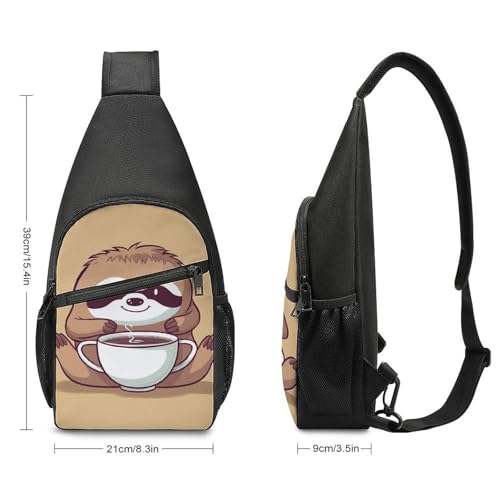 Sling Bag pequeña unisex para hiking y día a día miniatura 3