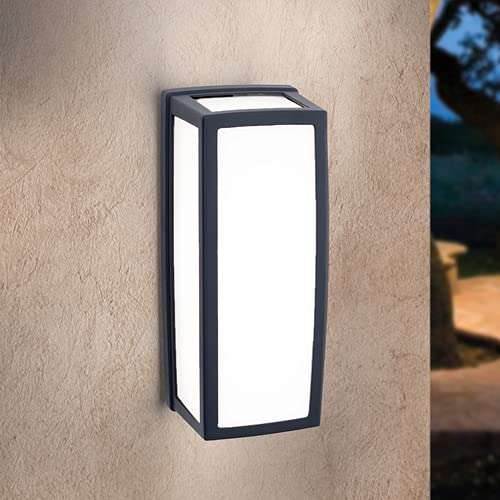 LED Außenwandleuchte anthrazit IP54 3000K Außenleuchte Wandleuchte