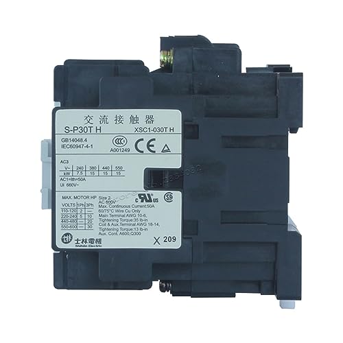 Contacteur CA 30A commande de pompe et ventilation bobine AC 110V - 3