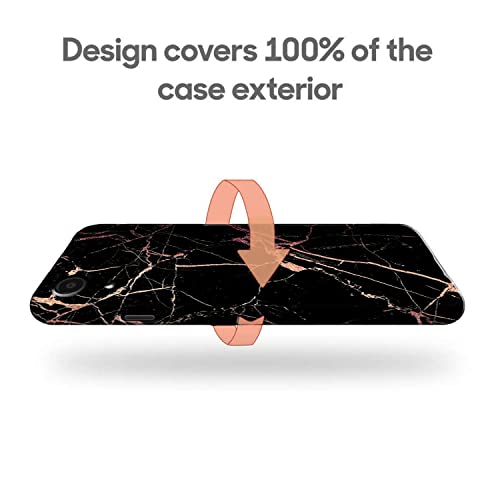 Image of COLORflow Back Cover Compatible with Samsung Galaxy A03 Core | Beautiful Black Golden Marble | Designer Printed Hard CASE Bumper Back Cover Compatible with Samsung Galaxy A03 Core