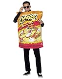 Spirit Halloween Cheetos Adult Flamin’ Hot Cheetos Bag Costume | Officially Licensed | Funny Halloween Costume