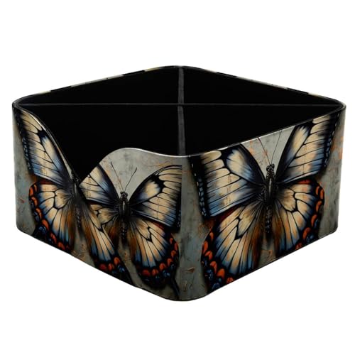 Rangement papeterie vintage papillon pour libérer l'espace de travail - 2