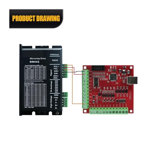 Contrôleur de moteur pas à pas DM442 pour électronique de commande numérique CNC