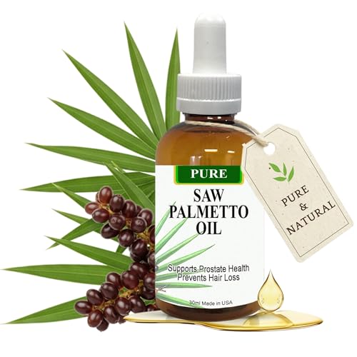 PHYTO LIFE Pure Saw Palmetto Oil 95-98% Concentrated Organic Extract Liquid Saw Palmetto for Men & Women Alternative to Capsules & Powder 1 Fl Oz