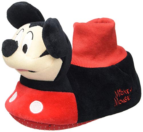 Cerdá Zapatillas De CASA 3D Mickey, Chaussons Garçon Unisex Kinder, Noir (Negro C02), 29/30 EU