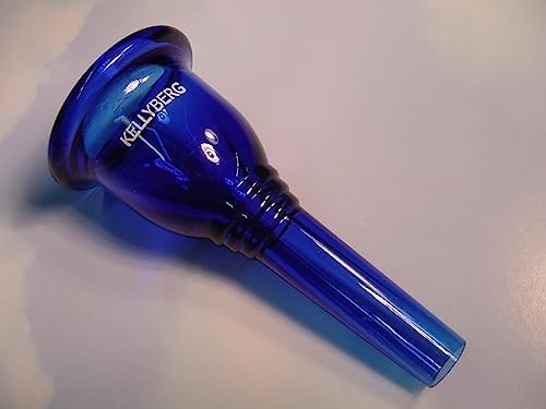KELLY Kellyberg Crystal Blue Plastic Tuba Mouthpiece