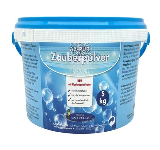AQUA CLEAN PUR Zauberpulver mit Hygieneaktivator...