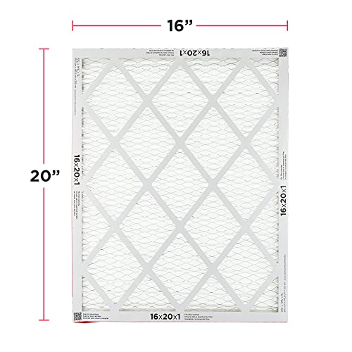 Frigidaire Pureair® 16X20X1 Merv 11 Prem Allergen Electrostatic Pleated Air Conditioner Hvac Ac Furnace Filters - 6 Pack (Exact Dimensions 15.81 X 19.81 X 0.81) #TOP1