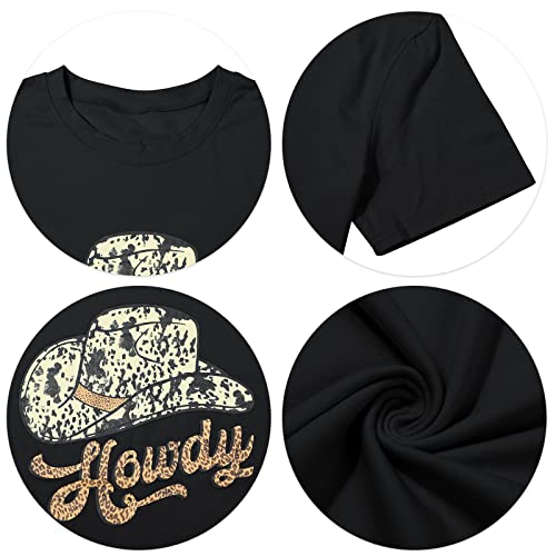 Howdy Shirt Women Cowgirl Western Shirts Country Music Tshirt Short Sleeve Rodeo Graphic Tee Top4