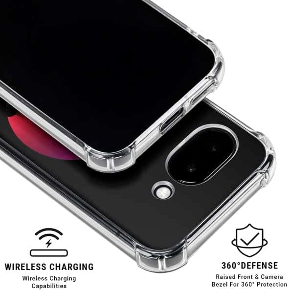 Skinit Clear Phone Case Compatible with Google Pixel 9a - Officially Licensed Disney Aladdin A Whole New World Art Design