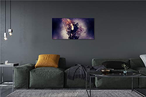 Peinture sur toile notes de musique decoration murale - 5