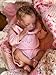 Anano TwinA Reborn Baby Dolls Silicone Full Body Girl Squishy 18 Inch Full Silicone Baby Doll Realistic Waterproof Reborn Babies That Look Real New Born with Bib
