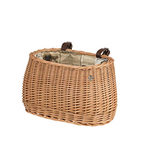 Panier de pêche en Osier Buff avec Sangle en Jute (Jute) (Naturel)