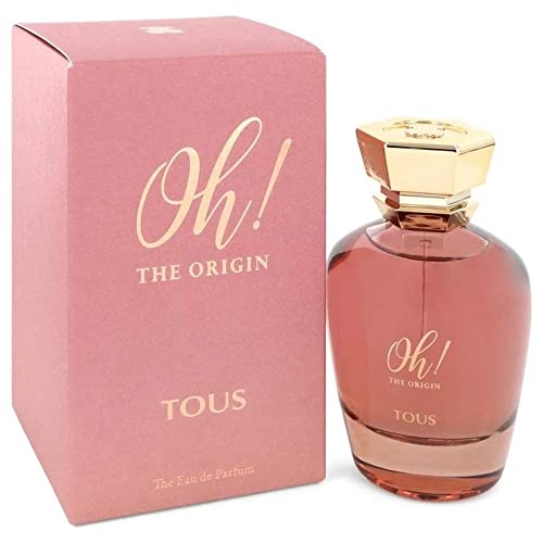 TOUS Oh The Origin By Eau De Parfum Spray For Women, 3.4 Ounce, Multi