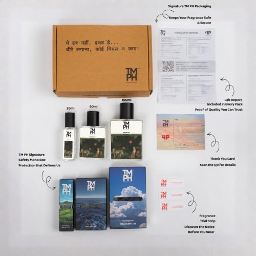 Image of TMPerfumehouse Nish Hacivat EDP for Men & Women | Citrusy, Woody & Long Lasting Perfume Spray | Warmspicy, Vanilla & Citrusy Fragrance | Luxury Gift for Him & Her | TMPH | 50ml