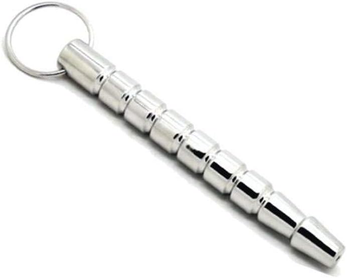 The Real Deal Penis Plug, Surgical Steel 6.5" Hollow Male Urethral Plug