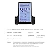 Srutueo M5 Electric Bike LCD Display Meter 24V 36V 48V 60V E Scooter LCD Panel Screen Replacement Parts Accessories for Mountain Electric Bike (5PIN), Black #1