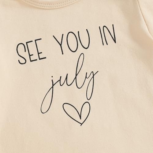 Image of woshilaocai Baby Announcement Bodysuit Pregnancy Reveal for Family | Pregnancy Reveal Ideas&New Baby Surprise for Grandparents, Husband, Aunt, Uncle, Gender Natural Romper, Funny Announcement