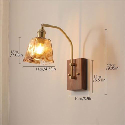Apliques de pared de latón dorado y cristal de diseño sofisticado 7
