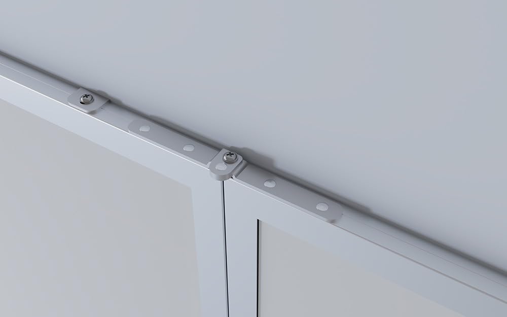 IVOL Wielopowierzchniowa tablica suchościeralna – składana tablica magnetyczna na ścianę – emalia (60 x 90 cm)