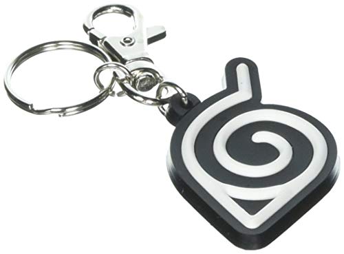 Naruto Shippuden Leaf Village Symbol Pac Keychain Miniature Novelty Toys,,