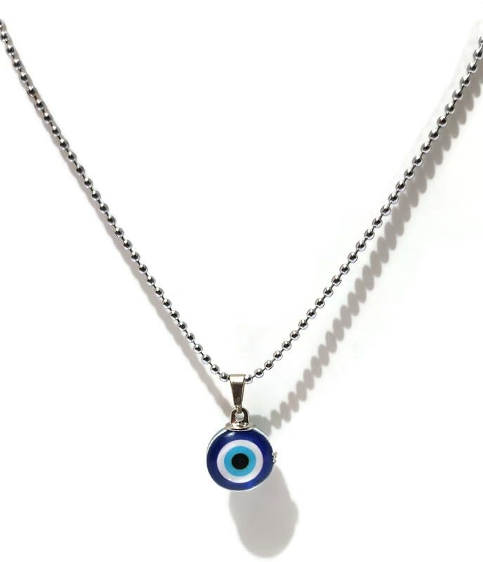 See full amazon price history chart for Evil Eye Pendant Necklace and Bracelet combo| Evil Eye Unisex Pendant Necklace + Evil Eye bracelet for Men, Women, Girls & Boys Evil Eye Pendant Necklace and Bracelet combo| Evil Eye Unisex Pendant Necklace + Evil Eye bracelet for Men, Women, Girls & Boys (B0CVG2D4MG) Amazon Price History, Amazon Price Tracker