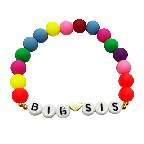 Image of Sister's Big Bracelet Gift, Little Girls' Sister Jewelry