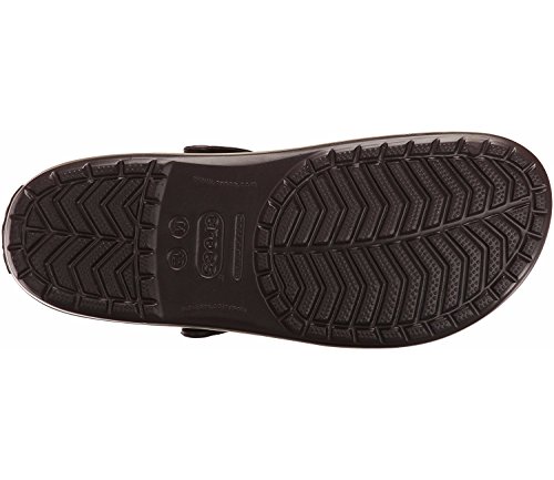 Image of Crocs Unisex Adult Crocband Croslite Espresso /Khaki Clog | 10 UK |