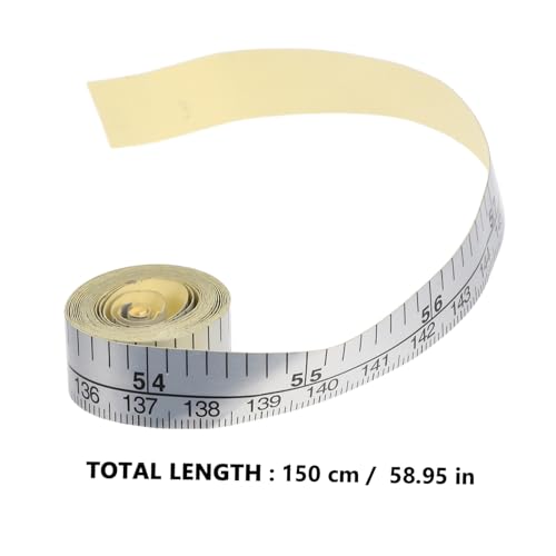 Cinta métrica adhesiva removible Zerodeko 1.5m flexible miniatura 2