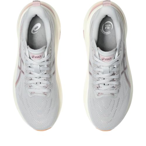 ASICS ASICS Women's GT-2000 13 Running Shoe, 8, Concrete/Watershed Rose