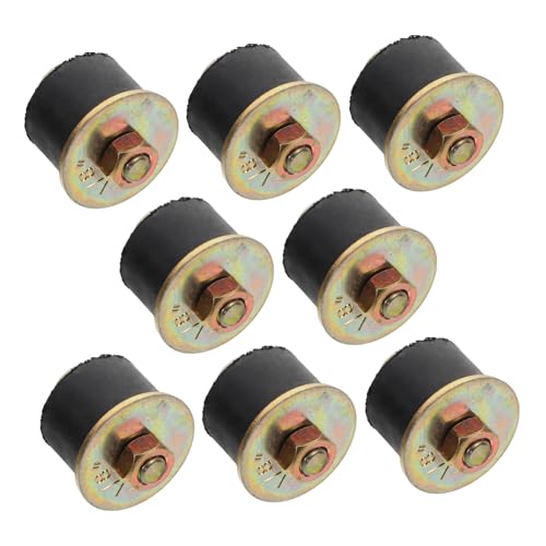 PRETYZOOM 8 Piezas Tapón de de Goma Tapones de Goma Tapones tapón de Goma Tapones de Goma del Gato hidráulico Enchufe de Goma enchufes de Goma tapón de Aceite Caucho